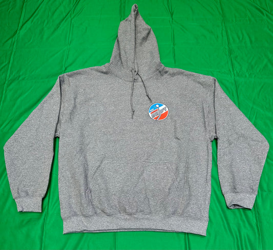 Long Sleeve Hoodie Chris Thompson Racing Gray