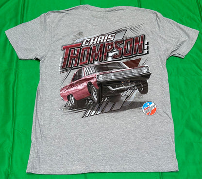 Short Sleeve Chris Thompson Racing Shirt Gray