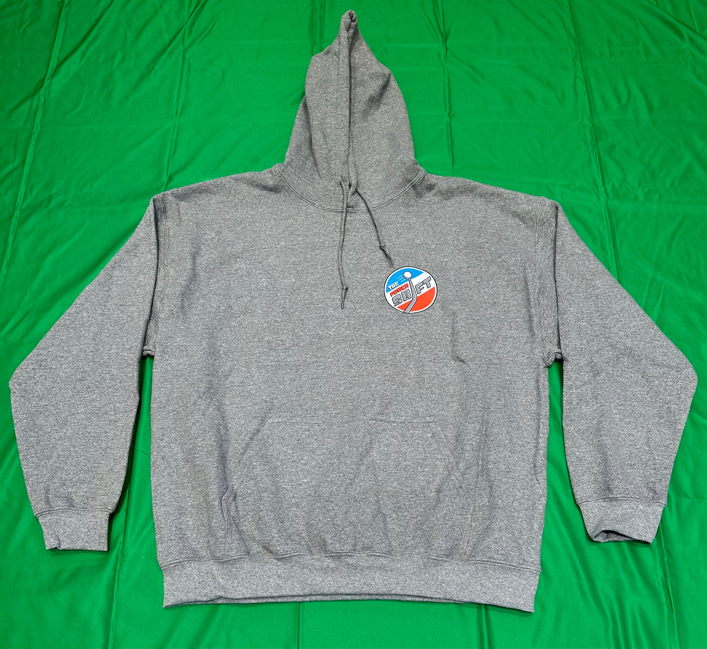 Long Sleeve Hoodie Chris Thompson Racing Gray